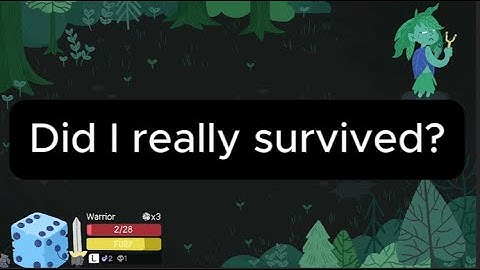 Survive Without Healing – Dicey Dungeons Challenge part 2