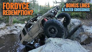 WE HIT EVERY OBSTACLE AT FORDYCE | Water Crossings, Tight Trees & A Vehicle Rollover