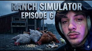 Toutes mes poules sont mortes 😭 Ranch simulator EP 6