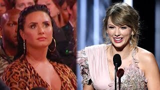 More celebrity news ►► http://bit.ly/subclevvernews tonight during
the bbmas, our girl taylor swift won top female artist award, and
though that was an e...