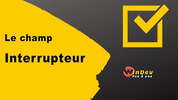 Le champ  Interrupteur