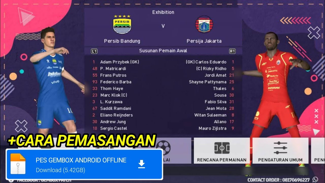 COMPLETE TRANSFER!! I PLAY PES GEMBOX 2026 ANDROID OFFLINE LATEST - OFFLINE FOOTBALL GAME