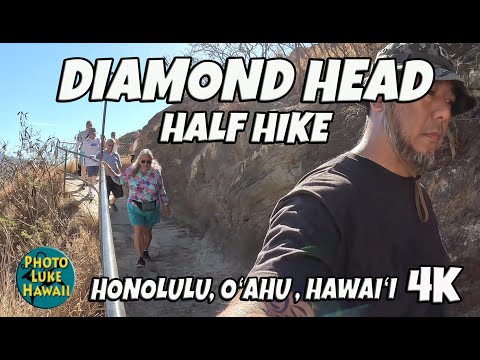 Diamond Head Half Hike September 5, 2023 Oahu Hawaii Virtual Hiking with Cousin Jenny &amp; Tom
