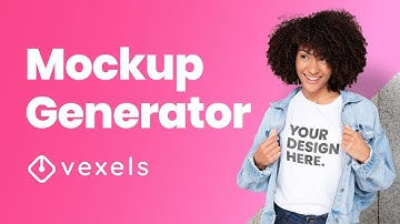 How To Create Product Mockups Without Photoshop | Vexels Mockup Generator (Merch and Design)