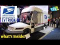 USPS Mail Delivery Electric Truck at CES 2022 | what's Inside ?