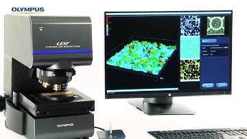 올림푸스현미경 Olympus LEXT OLS5000 3D Measuring Laser Microscope  Simple Analysis