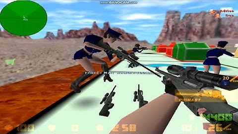 Beauty Counter Strike - Condition Zero - AWP Monopoly - Sniper Map (with 10 vs 10 Bots)