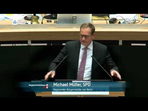 Michael Müller im Abgeordnetenhaus zu Rassismus und Rechtsextremismus
