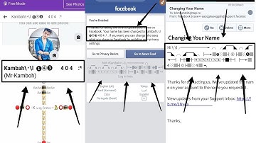 HOW TO MAKE INVALID COLOUR CHANGE NAME FACEBOOK ACCOUNT 2020 || REXNICE TRICKS ||