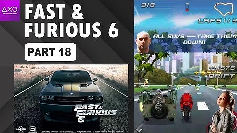 Using a racing motorbike & shot at by the enemy, Chapter 4 | Fast & Furious 6 | Java games (Part 18)