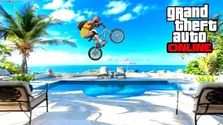 GTA 5 - Vidéo détente en Bmx et Epic tricks !