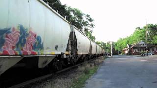Csx B725 Through Medfield Ma Finally 71211