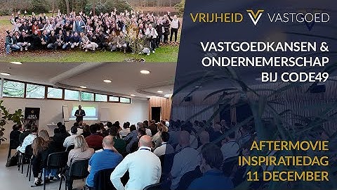 Vrijheid Vastgoed Inspiratiedag op Code49