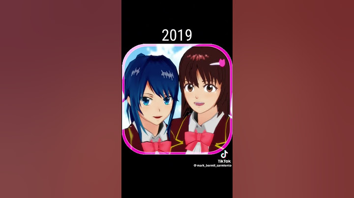 Sakura School Simulator Game Icon From 2018 to 2023😨?! || #sakuraschoolsimulator