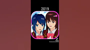 Sakura School Simulator Game Icon From 2018 To 2023 Sakuraschoolsimulator 
