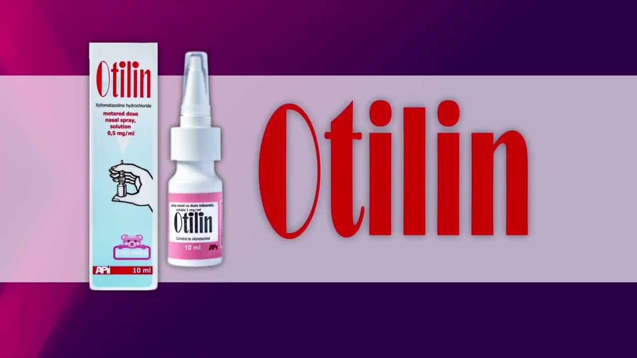 Otilin назальный спрей - Быстрое решение для устранения заложенности носа