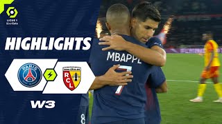 PARIS SAINT-GERMAIN - RC LENS (3 - 1) - Highlights - (PSG - RCL) / 2023-2024