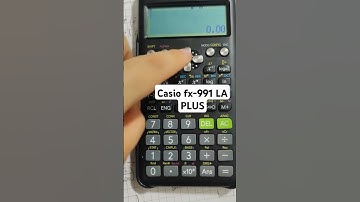CAMBIAR SIMBOLO DE FRACCIÓN EN CASIO FX-991 LA PLUS rápido