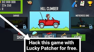 Hack Hill climbing race game with Lucky Patcher for free || 100% working trick || Hack with mobile.
