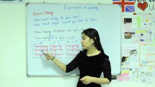 3.Pre-intermediate level. Expressions of quantity/ Much/Many