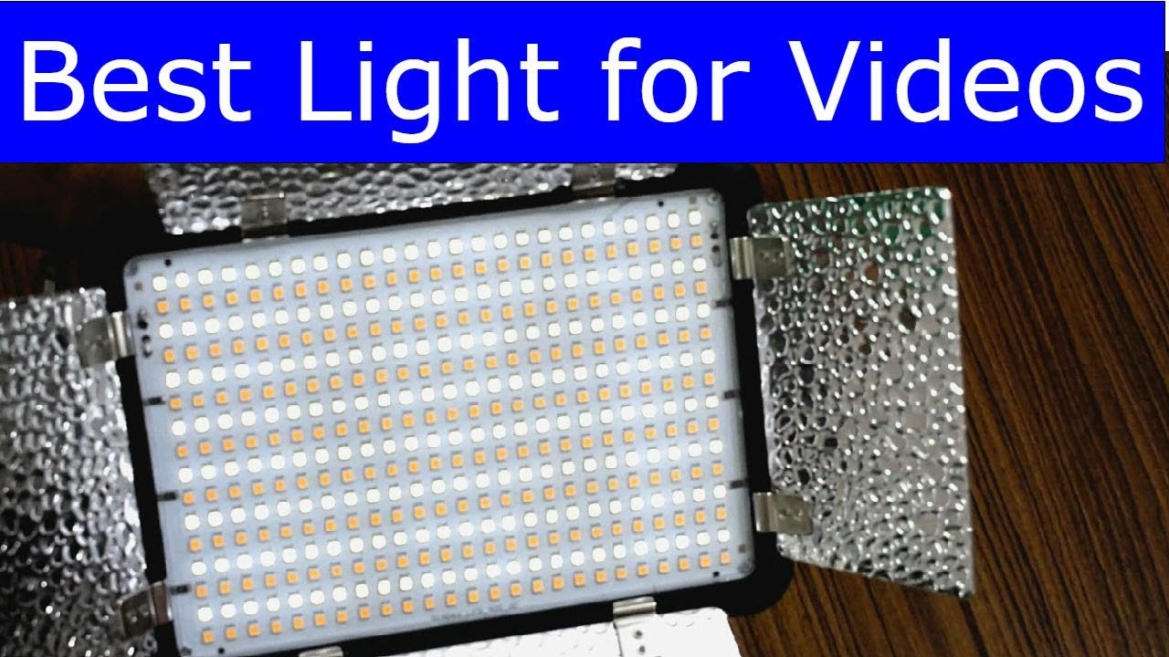 Best Light for Youtube Videos Simpex LED 400 Unboxing & Review YouTube