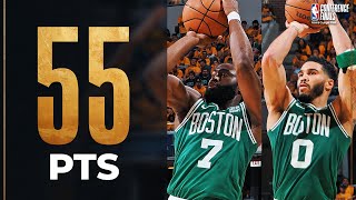 Jaylen Brown (29 PTS) & Jayson Tatum (26 PTS) PROPEL The Celtics To The NBA Finals! 🏆