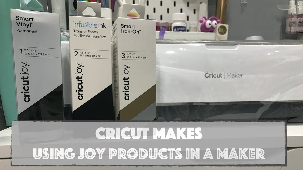 Can you use Cricut Joy Products in a Cricut Maker? Will Cricut Joy vinyl  Work in other Cricuts? 