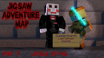 JIGSAW ADVENTURE MAP PART 7 - Levels 37-41 - Minecraft