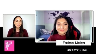 Fatima Moien Is Being Awarded And Honored By The AWMF At The 2023  Gracie Awards Luncheon