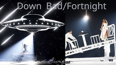 Taylor Swift - Down Bad/Fortnight (Movie Concept) | 4k video live (From Theerastour)