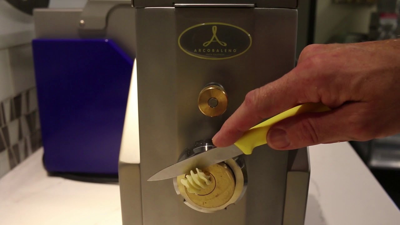 AEX5 Arcobaleno Pasta Extruder Home Model Operational Video YouTube