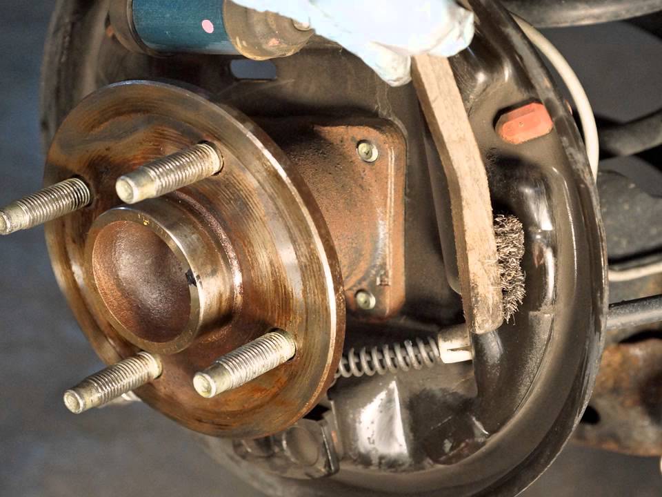 Performing a Drum Brake Job YouTube