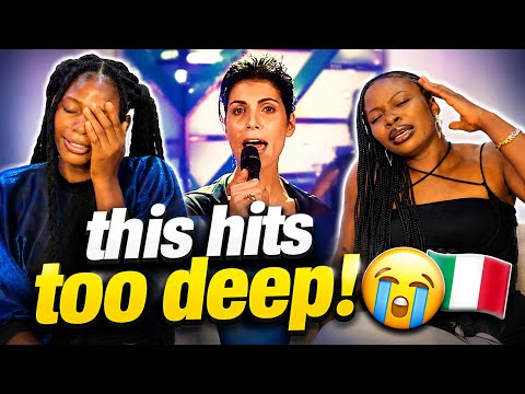 Reaction to Giorgia - Di sole e d'azzurro {SANREMO 2001}🇮🇹