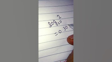 value of log 2 #shorts #maths
