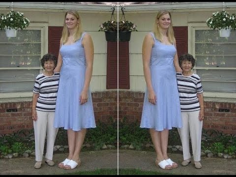 The World Tallest Women Pussy 55