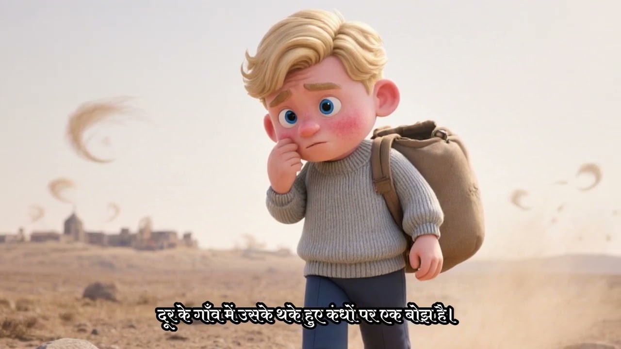 Cartoon video .Success is all about hard work 