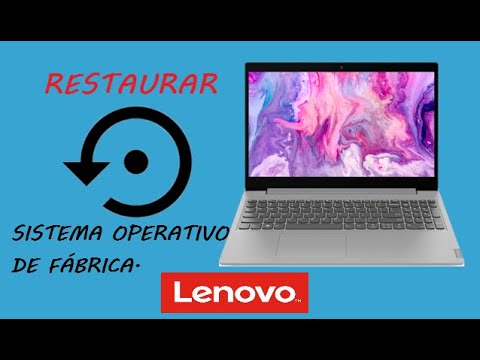 Como Restaurar y Formatear a sistema ORIGINAL de Fábrica a cualquier Portátil Lenovo.| Windows