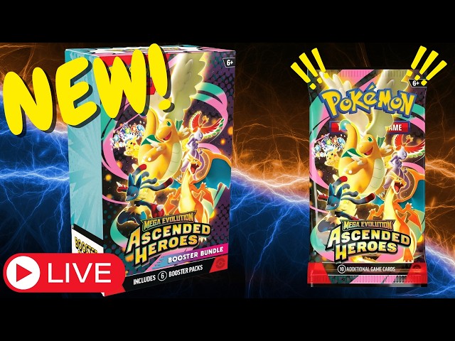 Ascended Heroes Booster Bundles! - YouTube