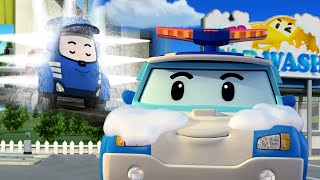 Wash It Squeaky Clean Learn Good Habits Lifestyle Song For Kids Robocar Poli - Nursery Rhymes
