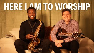 Here I Am To Worship Guitar And Saxophone Instrumental Cover