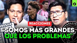 REACCIONES de HINCHAS de ALIANZA LIMA tras GOLEADA contra INTER MIAMI | Depor
