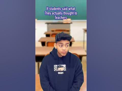 If students said what they actually thought to teachers…😂💀 #shorts # ...