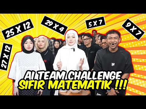 AI TEAM CHALLENGE SIFIR MATEMATIK !!! POKYAA & CAPIK PANDAI DALAM PENGIRAAN...