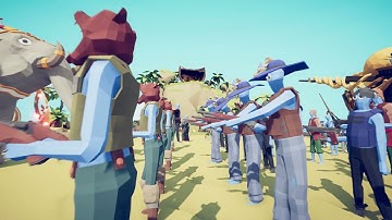 i made a TABS video?!?! custom factions and the good faction.