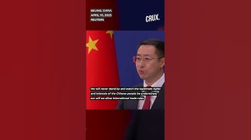 China Says It Does Not Fear More US Tariff Threats, Will Not Accept 