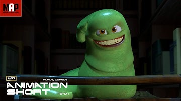 CGI 3D Animated Short Film "THE BOOKWORM"- Hilarious Animation by Richard Wiley / Ringling College