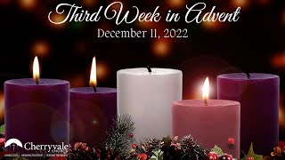December 11, 2022 Sunday Worship Service at Cherryvale UMC, Staunton, VA