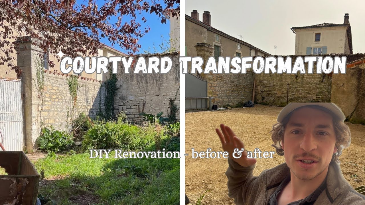 I transformed our courtyard (part1) 