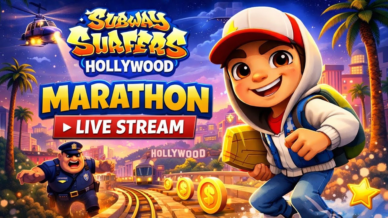Subway Surfers Hollywood ❄️ Winter Update Live 🔥🤯 