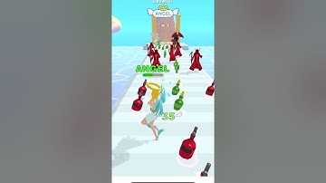 Destiny Run 👼❓😈 All Levels Walkthrough Gameplay Android, IOS #shorts